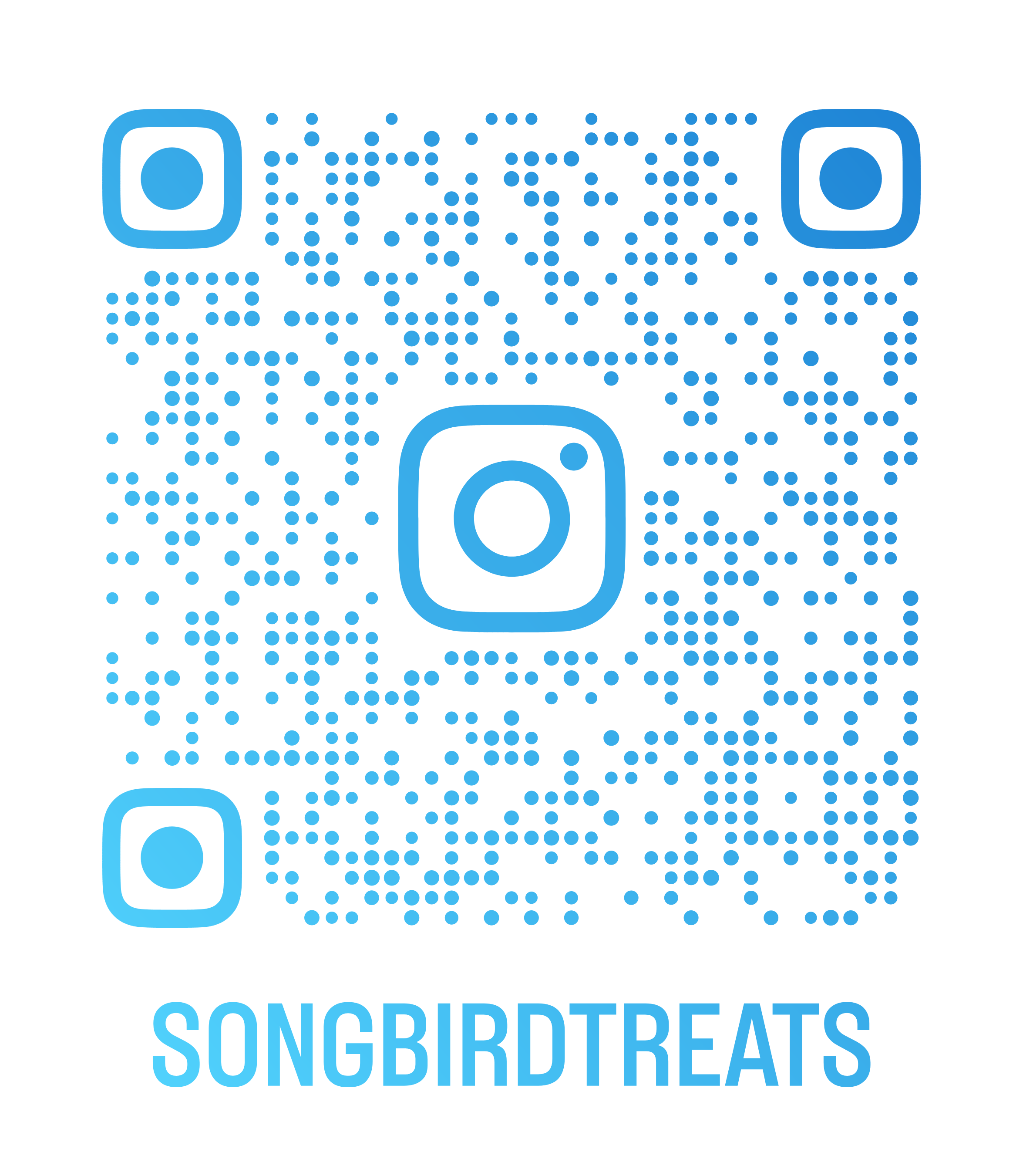 Instagram QR code for Songbird Treats